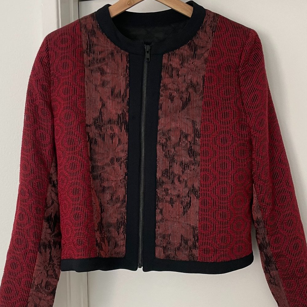 The Kooples Quilted Bomber Jacket